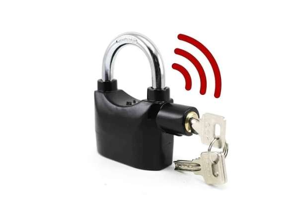 Candado con alarma